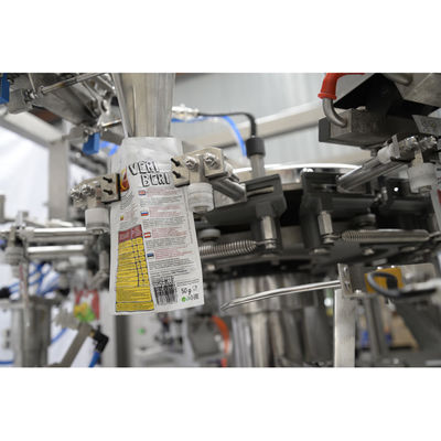 Verticale Tribune op de Verpakkingsmachine van het Zak Roterende Bevroren Voedsel