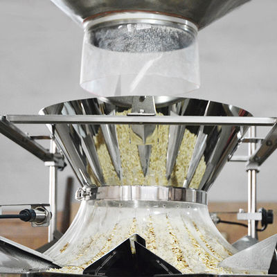 Tribune op Verpakkende Machine van het Zak de Verticale Bevroren Voedsel