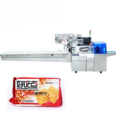 Gemakkelijk stel Horizontale de Verpakkingsmachine in werking van het Bakkerijkoekje
