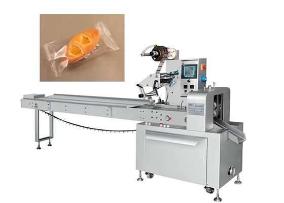 De horizontale Machine van de het Koekjesverpakking van de Hoge snelheidsbakkerij